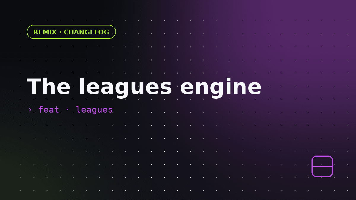 Leagues β your score now means something